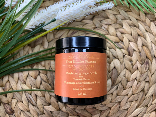 Brightening Sugar Scrub with Turmeric Extract
