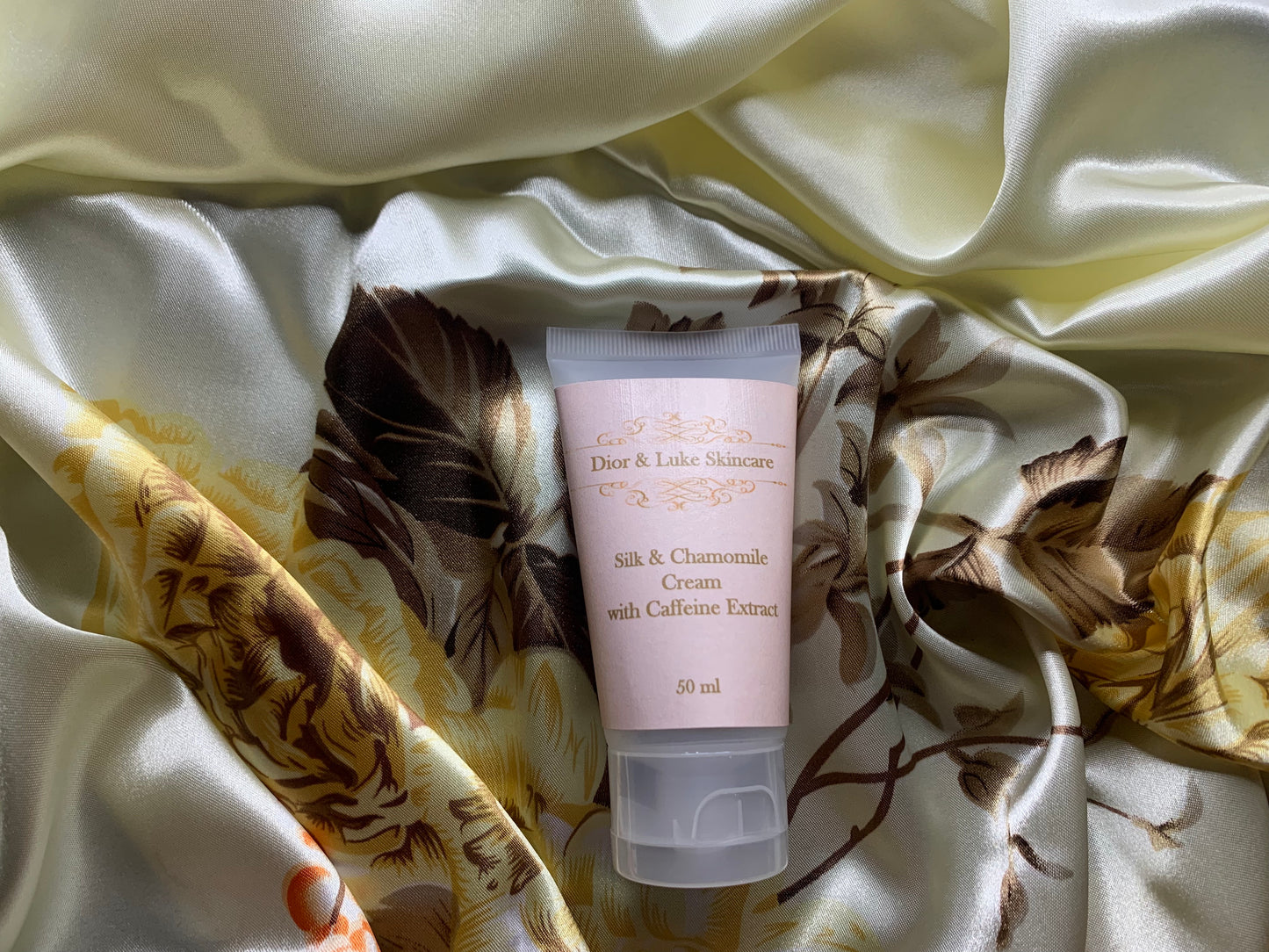 Silk & Chamomile Hand and Body Cream with Caffeine Extract