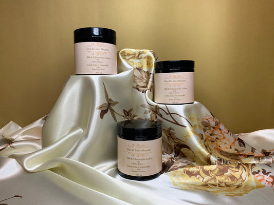 Silk & Chamomile Hand and Body Cream with Caffeine Extract