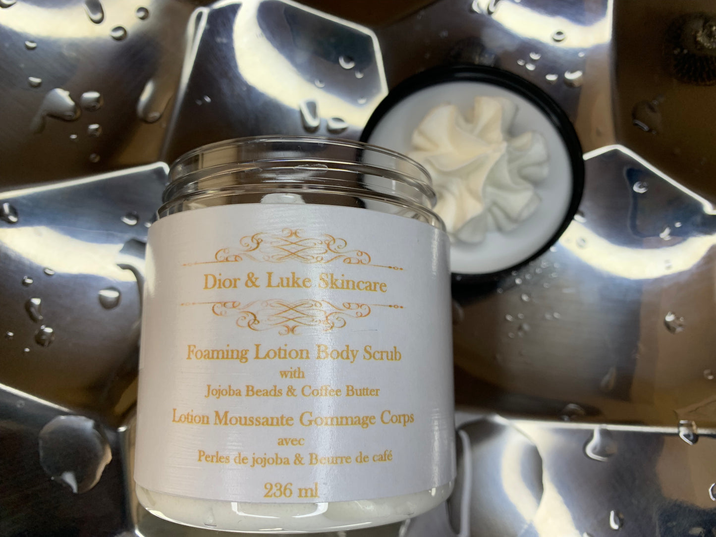 Ultra Soft Foaming Body Butter Scrub with Jojoba Beads